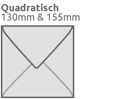Vierkante enveloppen