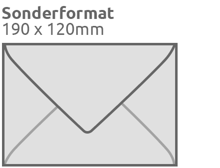 Formaat 190x120mm