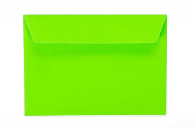 Enveloppen DIN C6 zelfklevend, neongroen