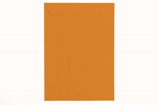 Enveloppen DIN C4 zelfklevend, bedrukking oranje