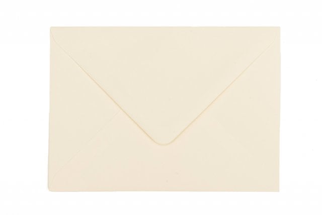 Enveloppen DIN B6, crème