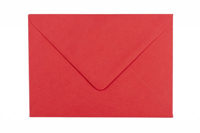 Enveloppen DIN B6, rood