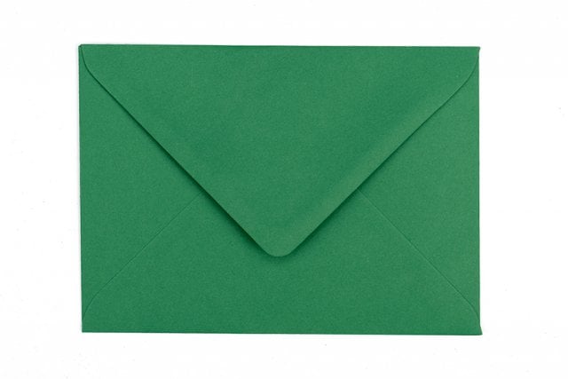 Enveloppen DIN B6, donkergroen