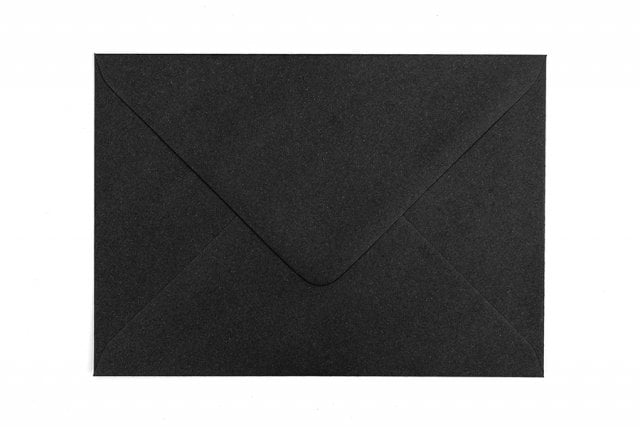Enveloppen DIN B6, zwart
