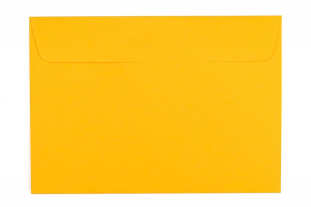 Enveloppen DIN C5 zelfklevend, diepgeel