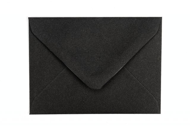 Enveloppen DIN C7, zwart