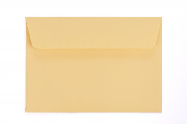 Enveloppen DIN C6 zelfklevend, turmeric