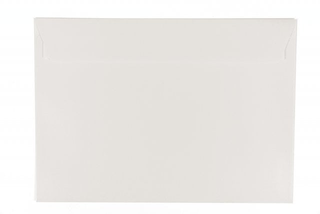 Enveloppen DIN C5 zelfklevend, parelmoer wit