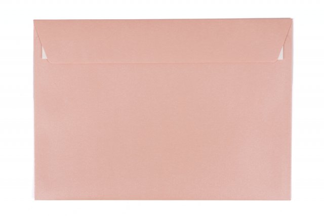 Enveloppen DIN C5 zelfklevend, parelmoer roze