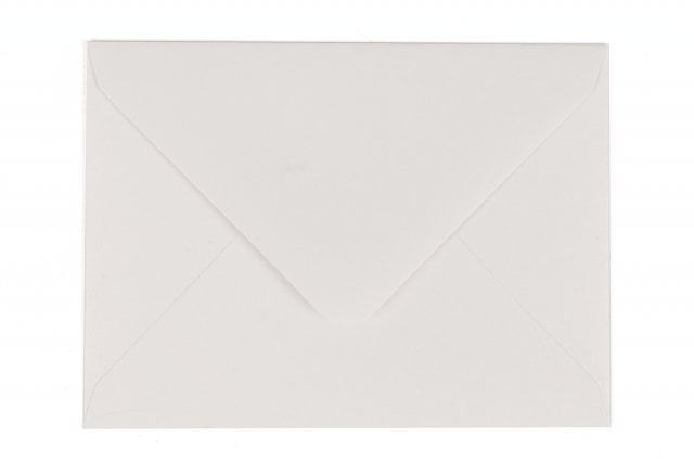 Enveloppen DIN C7, parelmoer wit