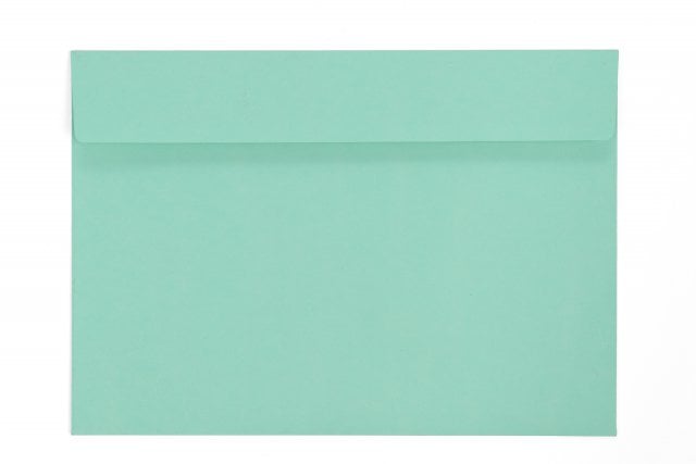 Enveloppen DIN C5 zelfklevend, blauwgroen