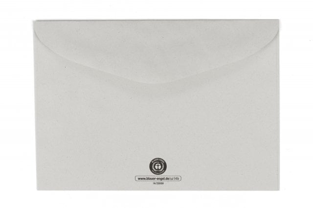 Enveloppen DIN C6, gerecycled grijs
