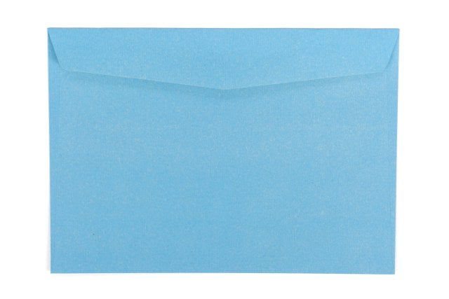 Enveloppen DIN B6, gerecycled blauw
