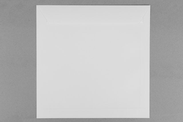 Vierkante envelop 240x240 mm, wit
