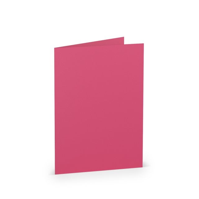 Vouwkaarten DIN A6, roze