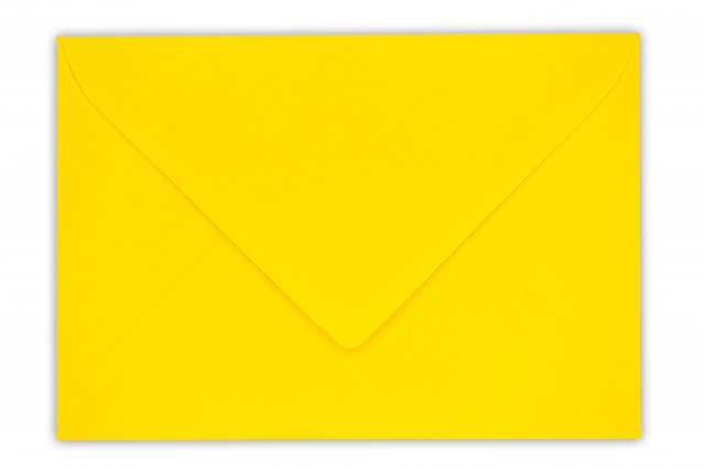 Enveloppen DIN B6, geel