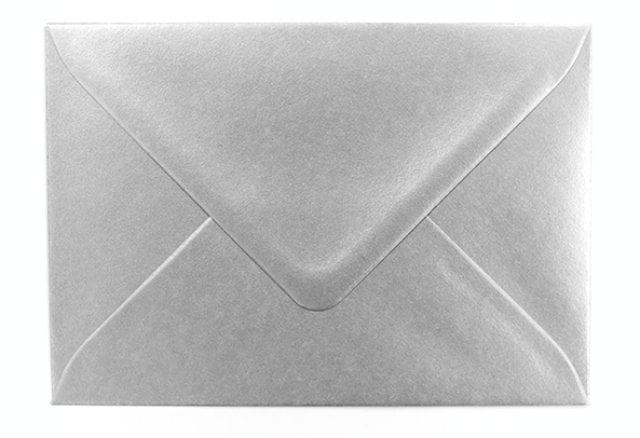 Enveloppen DIN B6, zilver
