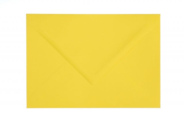 Enveloppen DIN C5, geel