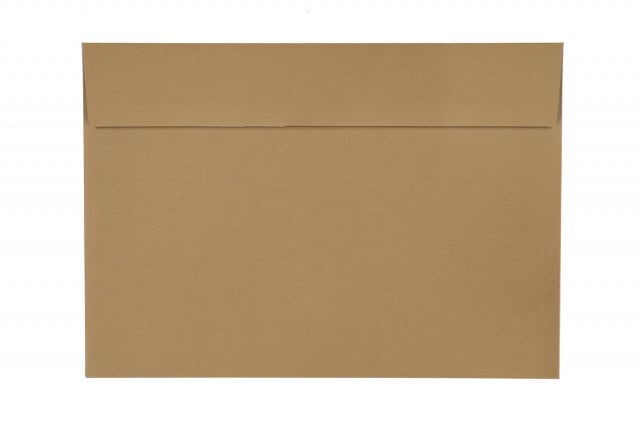 Enveloppen DIN C5 zelfklevend, bruin