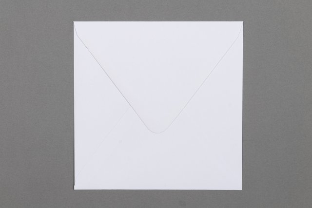 Vierkante enveloppen 170x170 mm, wit