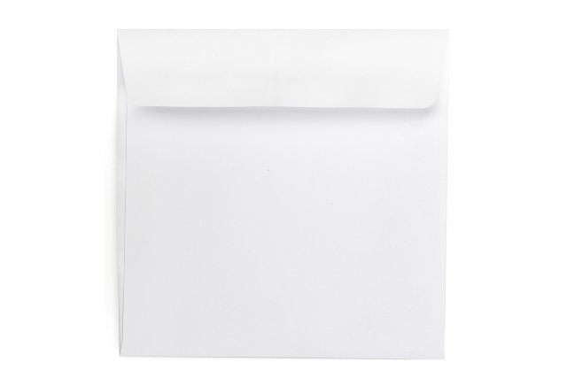 Vierkante enveloppen 220x220 mm, wit