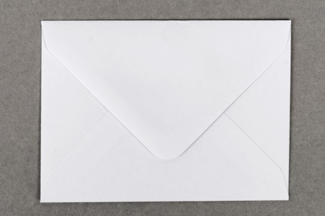 Enveloppen 65x94mm, wit