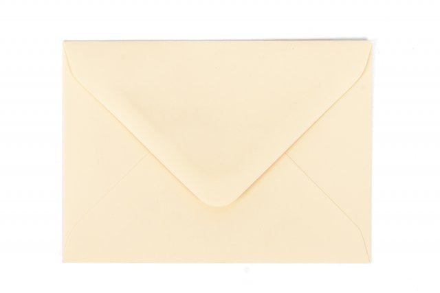 Enveloppen 65x94mm, crème