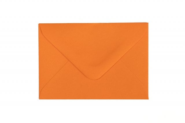 Enveloppen 65x94mm, oranje