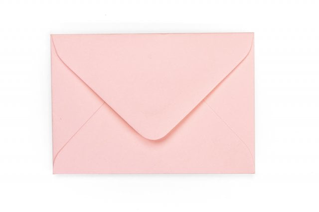 Enveloppen 65x94mm, roze