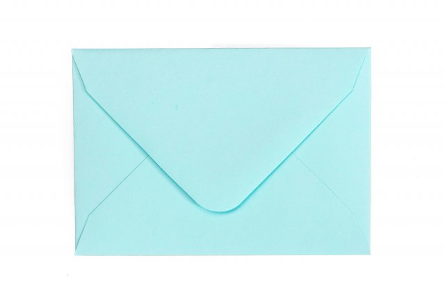 Enveloppen 65x94mm, lichtblauw