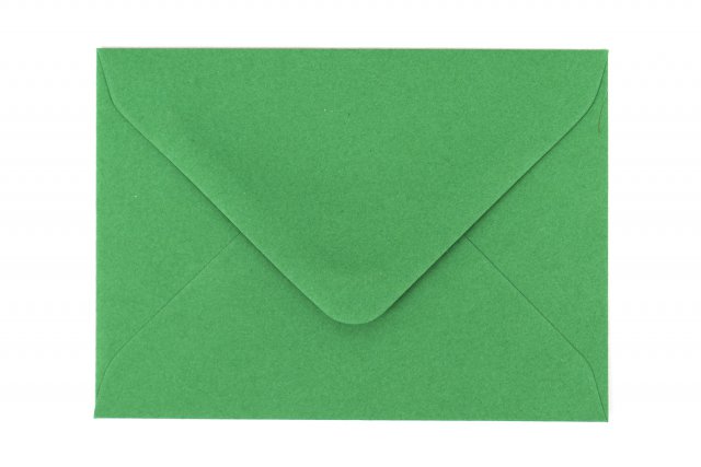 Enveloppen 65x94mm, donkergroen