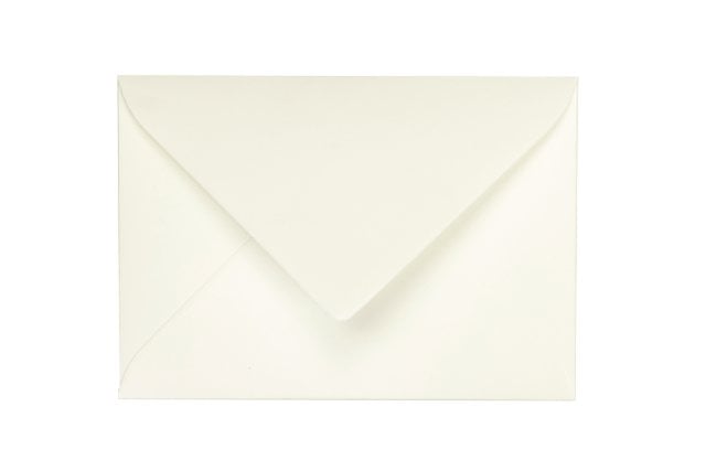 Enveloppen DIN C6, crème-wit