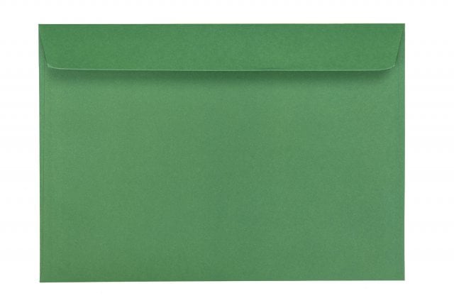 Enveloppen DIN C5 zelfklevend, groen bedrukt