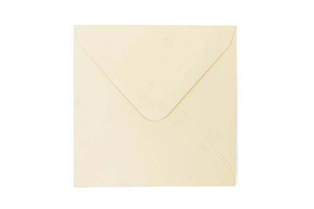 Vierkante enveloppen 110x110 mm, crème
