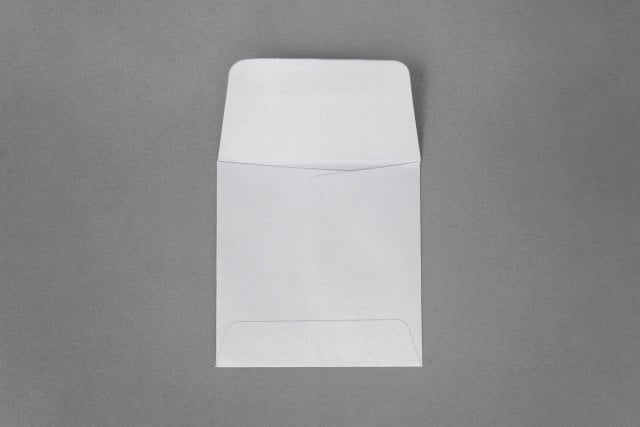Enveloppen vierkant 60x60 mm, wit