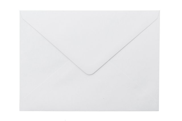 Enveloppen 133 x 184 mm (5 x 7 inch), wit