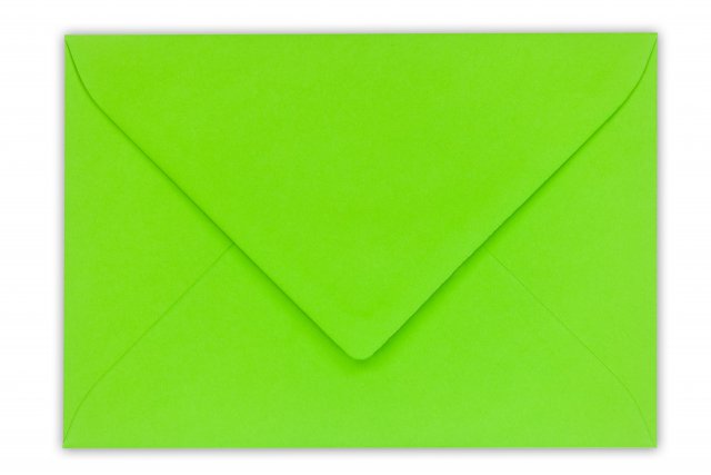 Enveloppen DIN C6, lichtgroen