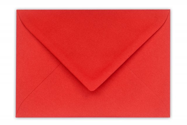 Enveloppen DIN C6, rood