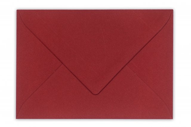 Enveloppen DIN C6, donkerrood