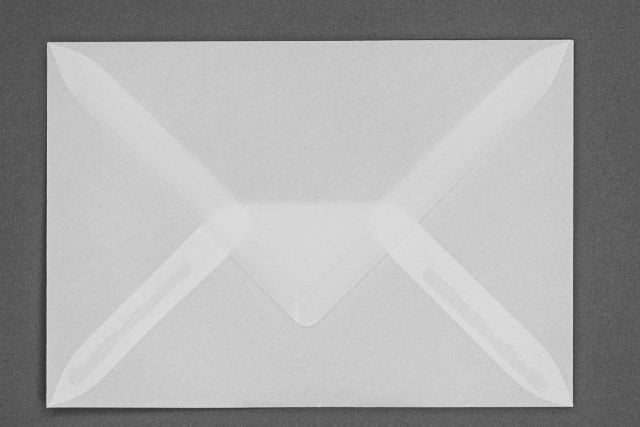 Enveloppen DIN C6, transparant