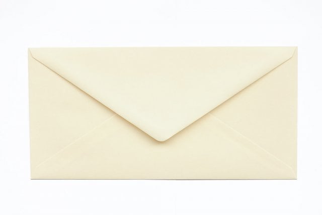 Enveloppen DIN lang, crème