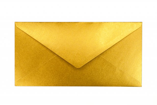 Enveloppen DIN lang, goud