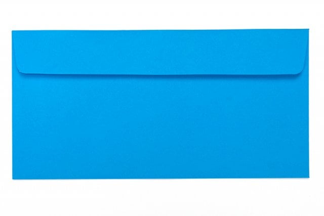 Enveloppen DIN lang zelfklevend, blauw