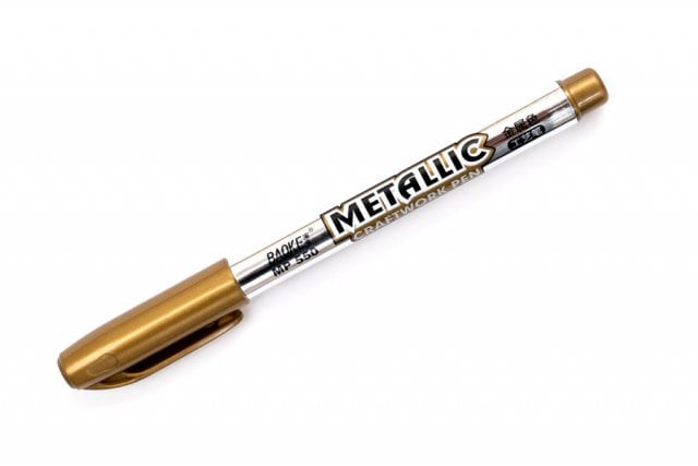 Gouden viltstift