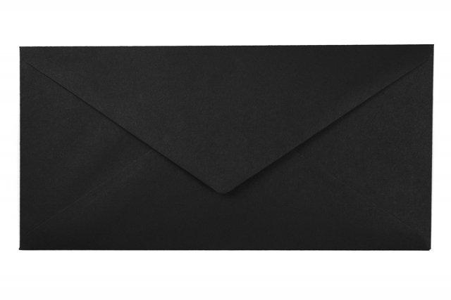 Enveloppen DIN lang, zwart