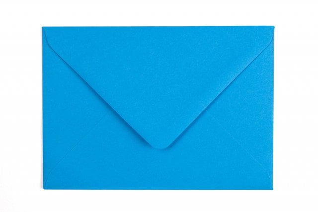 Enveloppen DIN C6, blauw