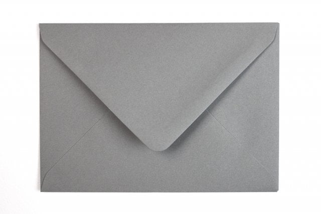Enveloppen DIN C6, donkergrijs