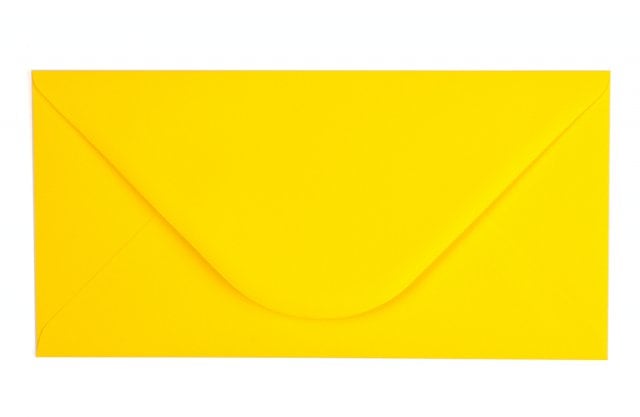 Enveloppen DIN lang, geel-oranje