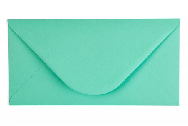 Enveloppen DIN lang, blauwgroen