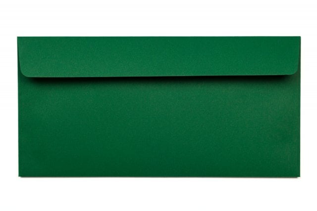Enveloppen DIN lang zelfklevend, donkergroen